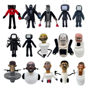 Skibidi Toilet Titan Cameraman Speakerman TV man Plunger Camera Plush Dolls Toys - Picture 1 of 82