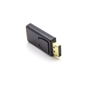 DisplayPort Male to Adapter Female Converter Support (Black) to adapter - Afbeelding 1 van 11