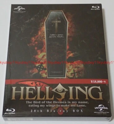 New HELLSING OVA I-X Blu-ray Box Limited Edition Japan GNXA-1249 4988102722364 - Image 1 of 4