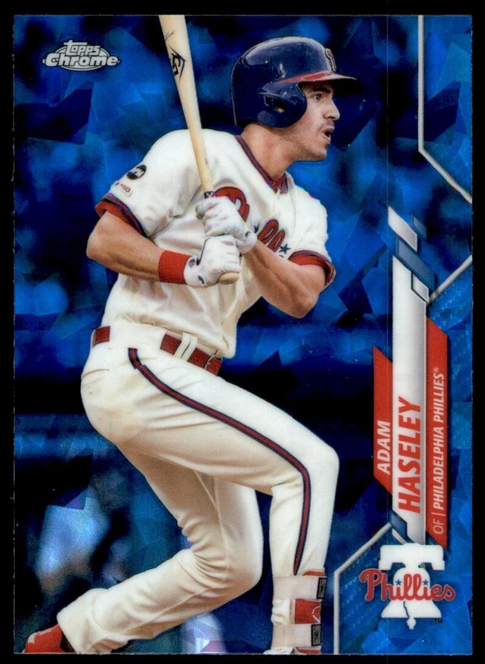 2020 Topps Chrome Sapphire Edition #667 Adam Haseley - Image 1 of 2