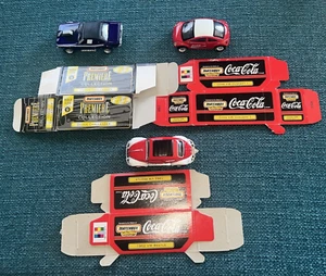 Lot of 3 Matchbox (2) Coke VW & (1) Premiere Collection Dodge Challenger - Picture 1 of 10