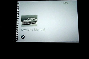 1998 BMW M3 Sedan Coupe Owner Owner's Manual User Guide 1999 new reprint 1997 - Picture 1 of 9