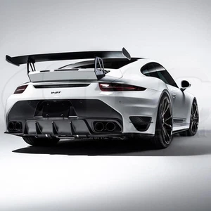 Porsche Carrera 991 VRS 911 Turbo V-RT Style Trunk Spoiler GT Wing with FRP Base - Picture 1 of 4