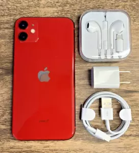 Apple iPhone 11 (PRODUKT) ROT - 64 GB (werkseitig entsperrt) - Bild 1 von 6