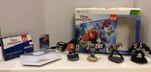 Disney Infinity 2.0 Xbox 360 Toy Box Starter Pack Stitch & Merida + 2 BONUS - Picture 1 of 3