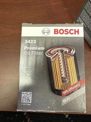 Bosch 3423 Oil Filter Mercedes Chevrolet Tahoe Cadillac DeVille  - Image 1 of 2