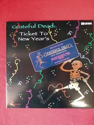 GRATEFUL DEAD Ticket to New Year's 1987 2 DISC Laserdisc Mint HTF - Image 1 of 4