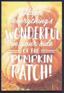 NEW Hallmark Happy Halloween Hope Everything's Wonderful Glitter Card W/Envelope - Picture 1 of 4