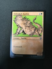 Underdark Basilisk Showcase/Manual MTG Magic The Gathering Card Mint/NM D&D
