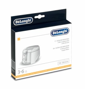 De Longhi Kit 3 Filter Ai Aktivkohlefilter + 6 Papier für Friteuse F28211 F28311 - Bild 1 von 6