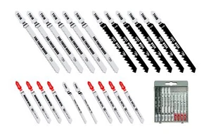 Stichsägeblätter für DeWalt DCS334B DW3742C für Holz Metall - 21 Stück mit Koffer - Bild 1 von 5