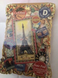 Punch Studio Die Cut Notepad - 75 Sheets Non Voyage Design New - Picture 1 of 1