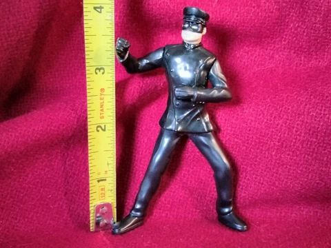 2010 Kato Green Hornet action figure 3.75", Carl Jr's Karcher Enterprises Cover