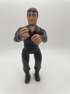 Vintage 1984 Secret of the Ninja Kung Fu Master BLACK NINJA 5.5" Action Figure 