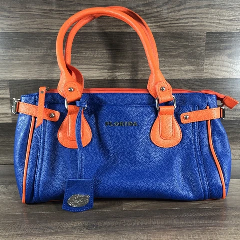 University Of Florida Gators Licensed The Sandol Baywood Handbag Orange Blue Cover
