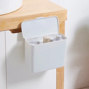 Schranktür hängend Kosmetik Aufbewahrungsbox Kunststoff Kleinigkeiten Behälter Schreibtisch - Bild 1 von 11