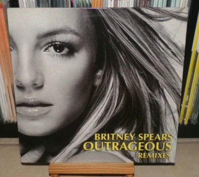 BRITNEY SPEARS OUTRAGEOUS REMIXES 12" PROMO SINGLE RECORD IN THE ZONE - Image 1 of 4