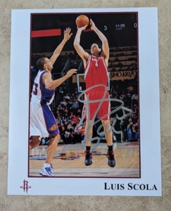 Luis Scola signed autographed 8x10 photo Houston Rockets Argentina - Picture 1 of 1