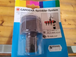 GARDENA Sprinkler-System Hahnanschlußstück Art.1512-23 OVP - Bild 1 von 3