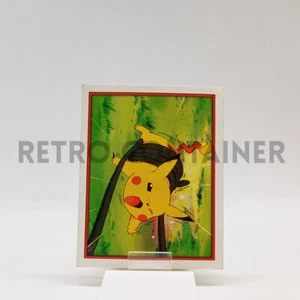 NINTENDO POKEMON MERLIN Sticker Card (2000 Series 2) - 42 - Pikachu - Picture 1 of 1