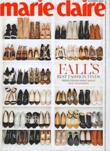 Marie Claire Magazine October 2015 Shoes Cover Sienna Miller New Unread - Imagen 1 de 1
