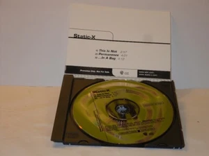 Static-X - Sampler Promotional ONLY CD Single - PRO-CDR- ** Free Shipping** - Picture 1 of 1