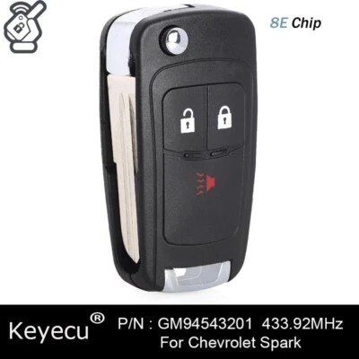 OEM Board Remote Key Fob for Chevrolet Spark 2013 2014 15 16 GM94543201 8E Chip Foto 1 de 4