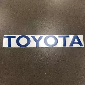 Toyota Pickup Truck Tailgate Letters Sticker BLUE Pickup Bed Vinyl Decal - Picture 1 of 7