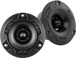 DS18 PRO-TWX1/BK CAR AUDIO 1" PRO SERIES ALUMINUM SUPER BULLET TWEETER SET/PAIR - Picture 1 of 3
