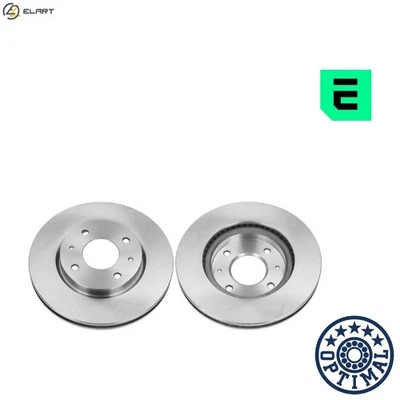 2x BRAKE DISC BS-8600C FOR MITSUBISHI LEGNUM/VI GALANT/Mk/ASPIRE CEDIA/VII 1.6L - Image 1 of 4