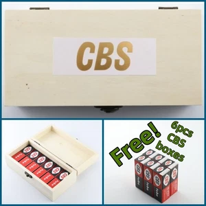 CBS Storage Wooden Box for Vacuum Tube free tube boxes for 12AU7 12AT7 5814A 6X4 - Picture 1 of 11