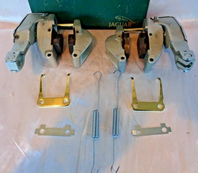 REMAN JAGUAR XJ3 XJ6 INBOARD  HANDBRAKE CALIPER SET ZINC COATED , NEW HARDWARE - Image 1 of 4
