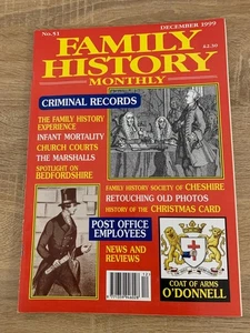 Family History Monthly Magazine, No 51, December 1999 - Picture 1 of 6