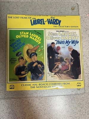 The Lost Films of Laurel and Hardy LaserDisc 1928-29 Comedy Collector's Edition Foto 1 de 2