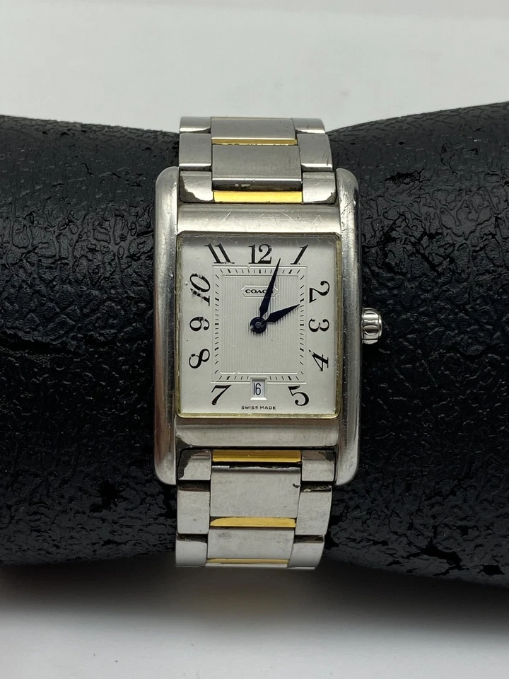 Coach 25mm WR 30m Swiss Two Tone Men's Watch 81g - Image 1 of 4