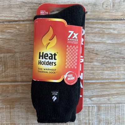 NUEVO Calcetines térmicos Heat Holders The Warmest TOG 2.3 negros para hombre 7-12 para mujer 8-13 Foto 1 de 4