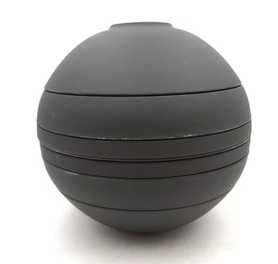 USADO - Juego de vajilla de 7 piezas Villeroy & Boch Iconic La Boule | Negro Foto 1 de 3