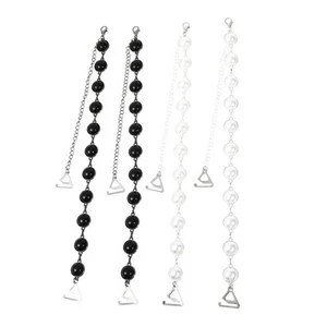 2 pares de sujetadores ajustables de perlas para el hombro para mujer Miss para vestir - Imagen 1 de 11