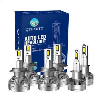 Luz de neblina LED 6P H7 H1 feixe alto baixo 140W 6000K para 1996-2002 Mercedes-Benz E320 - Imagem 1 de 4