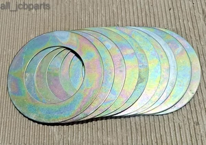 EXCAVATOR JCB BUCKET PIN SHIMS SPACER WASHER 132 MM X81 MM X 2.5 MM SET OF 10 PC - Picture 1 of 6