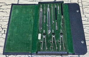 VTG K&E Keuffel & Esser Drafting Tool Set in Original Case USA - Picture 1 of 9