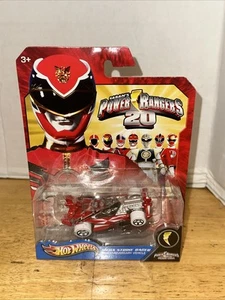 Hot Wheels Power Rangers 20 1/64 Mega Force Mega Strike Racer- Red Ranger - Picture 1 of 4