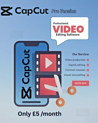 Capcut Pro 1 Month Subscription - Image 1 of 2