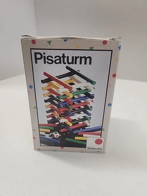 Pisaturm German Stacking Game Wood Dowels Rods, Selecta. Complete - Image 1 of 4