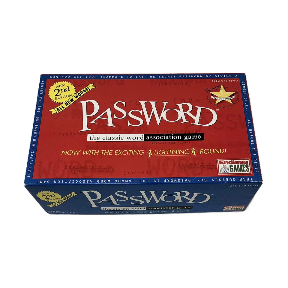 Endless Games Boardgame Password (2nd Ed) Box VG+ - Image 1 of 1