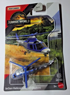 Matchbox - Ingen Elicottero - MBX Jurassic World Rinascita 2025 - JGK97 - Immagine 1 di 2