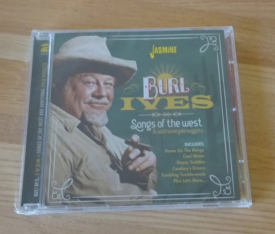 BURL IVES-Songs of the West and Additional Gold Nuggets -2 CDs-SEALED--BRAND NEW - Image 1 of 2