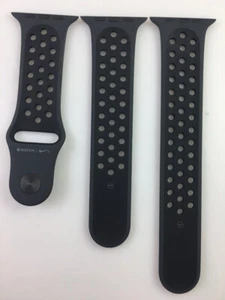 Bracelet sport original Apple Watch Ultra Nike 44 mm 45 mm 46 mm 49 mm anthracite/noir - Photo 1 sur 13
