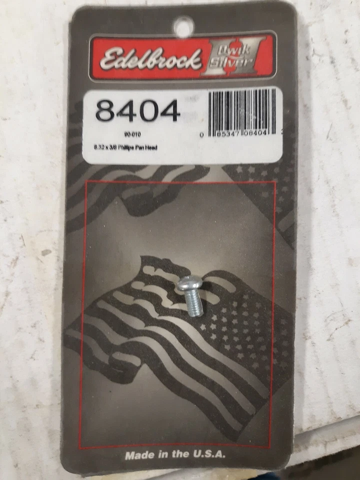 Tornillo de plata Edelbrock Qwik 8404 Foto 1 de 1