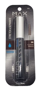 NEW Max Factor Stretch & Separate Mascara BLACK BROWN #306 WATERPROOF - Picture 1 of 1
